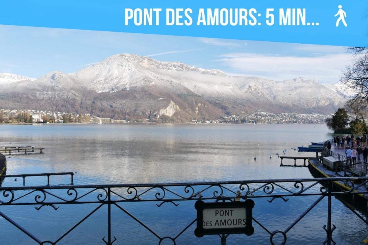 Le Carnot - Mycosyapart, Duplex Coeur De Ville Et Lac, Climatise Annecy Exterior photo