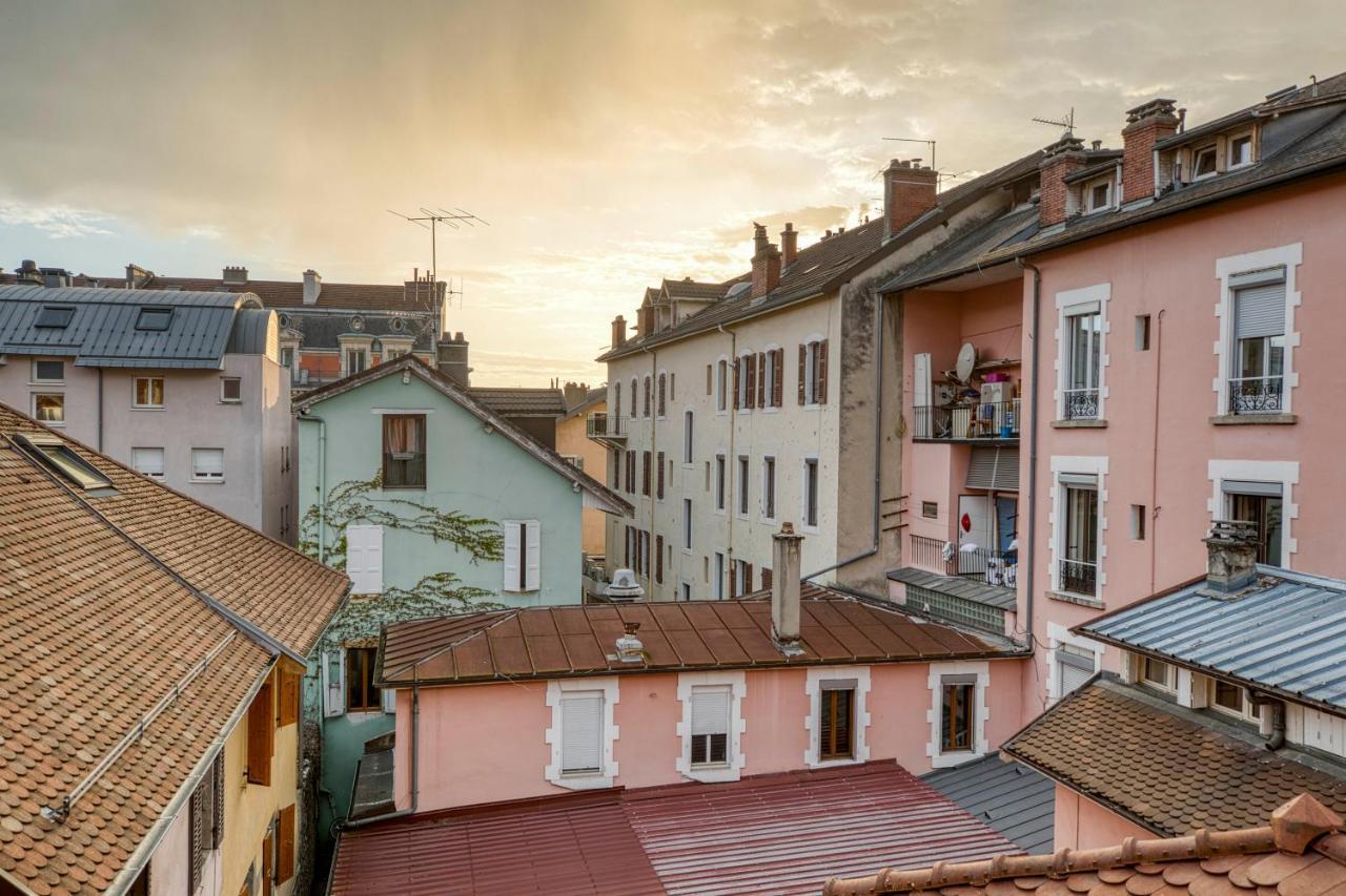 Le Carnot - Mycosyapart, Duplex Coeur De Ville Et Lac, Climatise Annecy Exterior photo